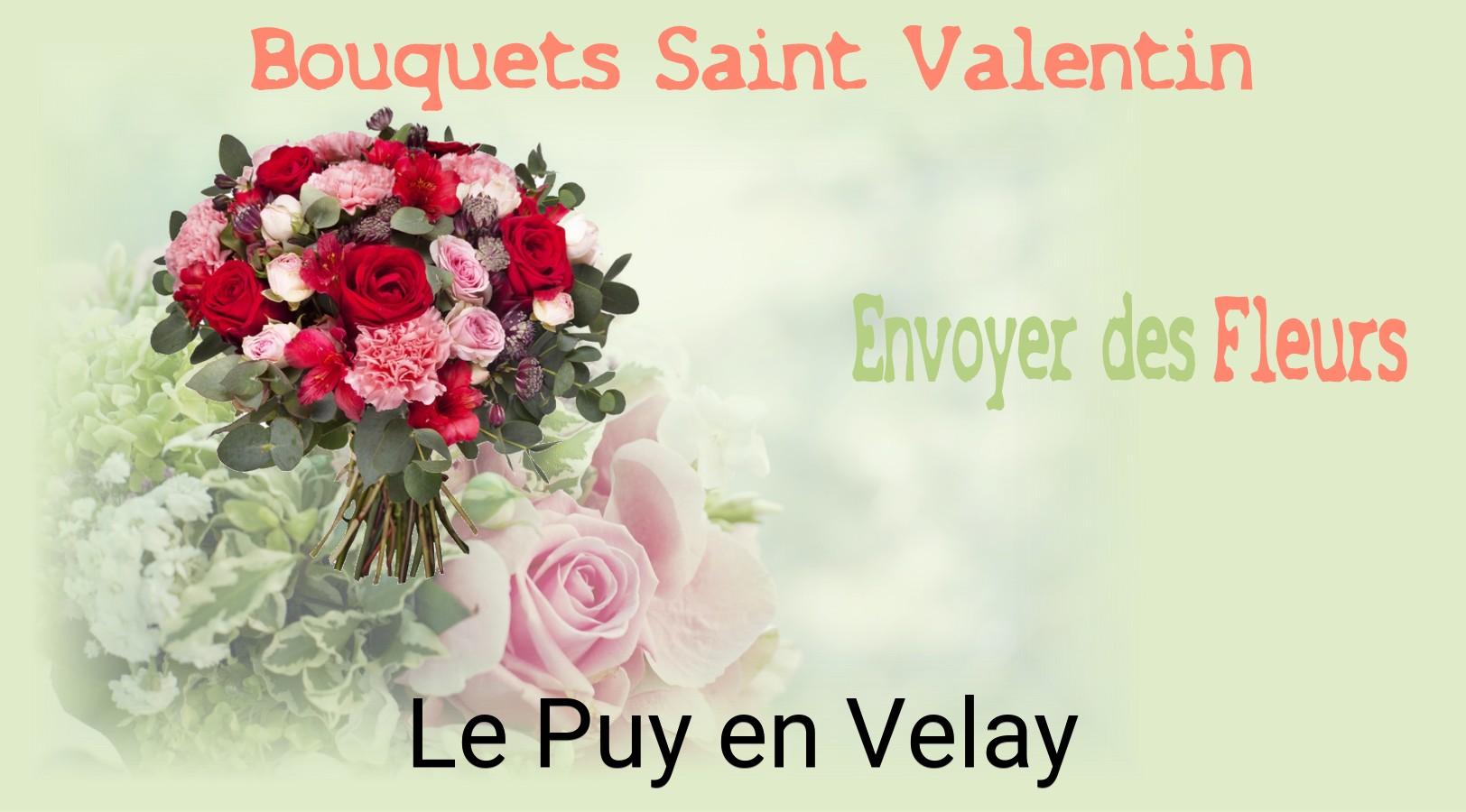 Roses de Saint-Valentin livrées à Le Puy-en-Velay